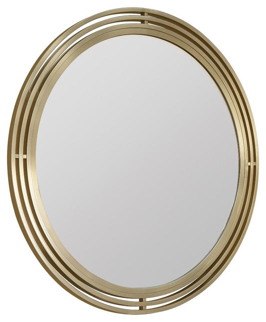 Hooker Furniture- Banyon Bay Round Mirror in Golds - 6081-90007-82 veiw 1