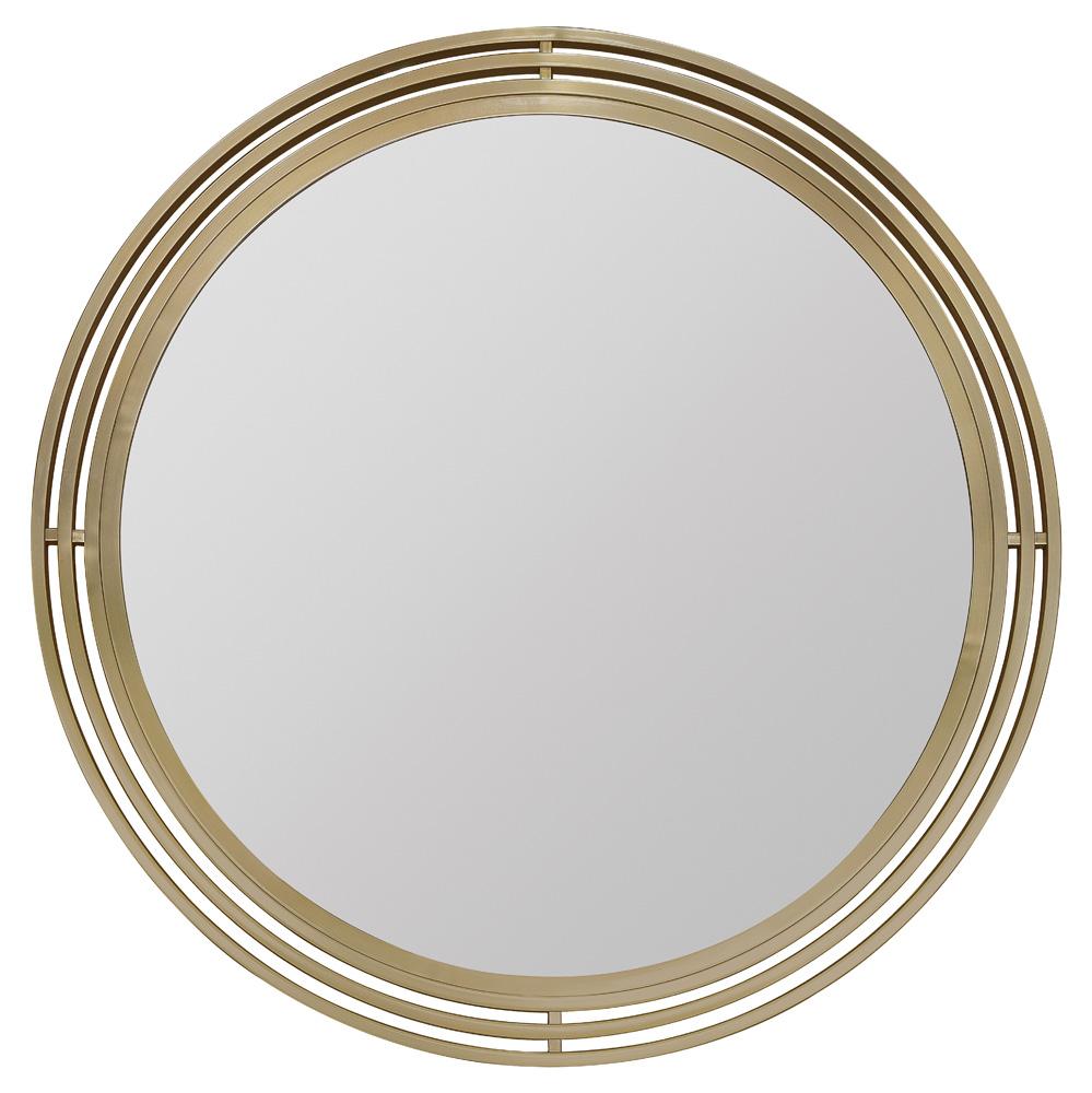 Hooker Furniture- Banyon Bay Round Mirror in Golds - 6081-90007-82 veiw 2