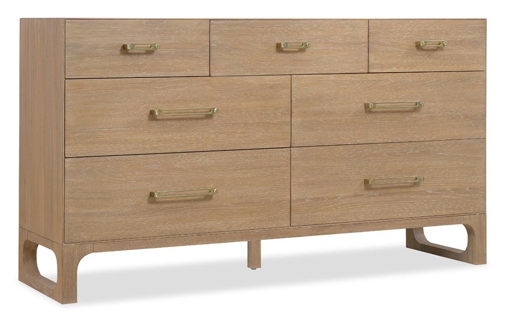 Hooker Furniture- Banyon Bay Seven Drawer Dresser in Light Wood - 6081-90002-82 veiw 1