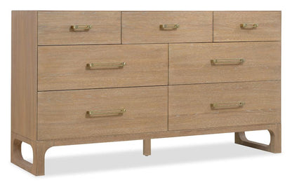 Hooker Furniture- Banyon Bay Seven Drawer Dresser in Light Wood - 6081-90002-82 veiw 1