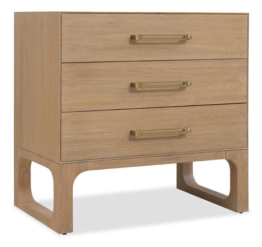 Hooker Furniture- Banyon Bay Three Drawer Nightstand in Light Wood - 6081-90016-82 veiw 1