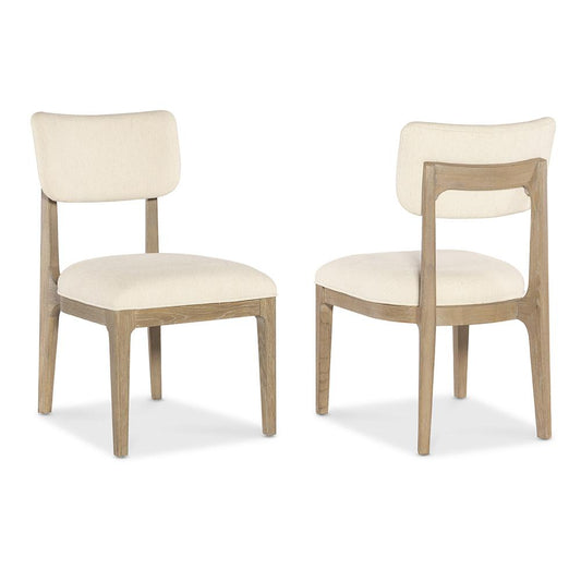 Hooker Furniture- Banyon Bay Upholstered Side Chair Set of 2 in Beige - 6081-75410-82 veiw 1