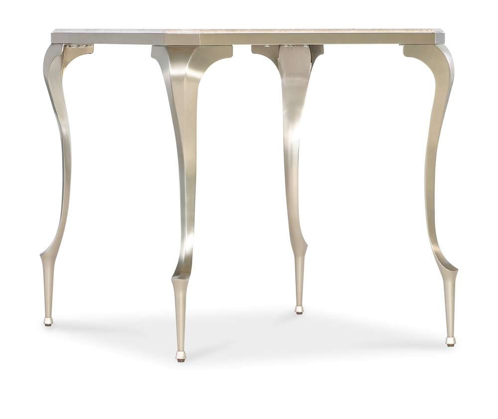Hooker Furniture - Bella Donna Rectangle Stone Top End Table - 6900-80313-00_CLOSEOUT veiw 1