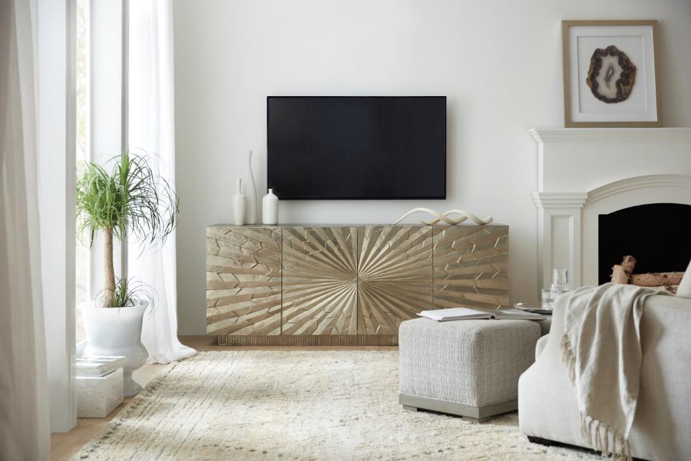 Hooker Furniture - Big Bang 78in Entertainment Console - 5667-55478-SLV veiw 3