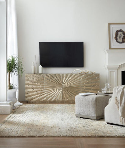 Hooker Furniture - Big Bang 78in Entertainment Console - 5667-55478-SLV veiw 4