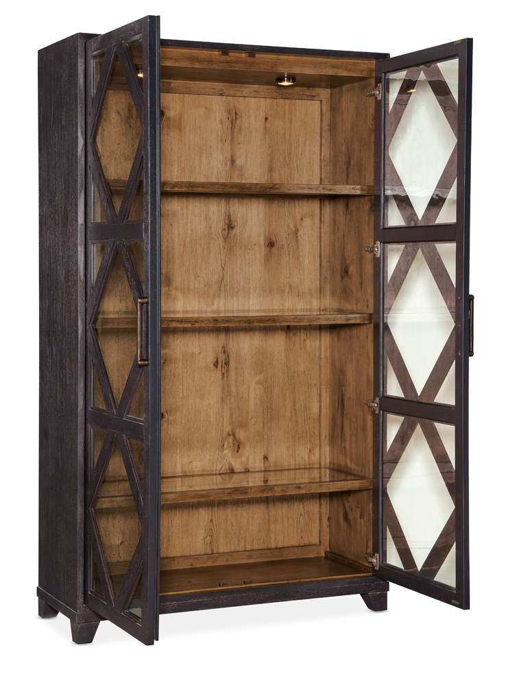 Hooker Furniture - Big Sky Display Cabinet - 6700-75906-98 veiw 3