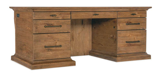 Hooker Furniture - Big Sky Executive Desk - 6700-10562-80 veiw 1