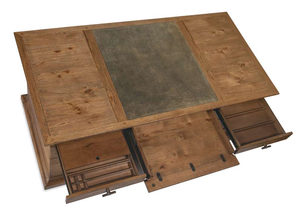 Hooker Furniture - Big Sky Executive Desk - 6700-10562-80 veiw 3