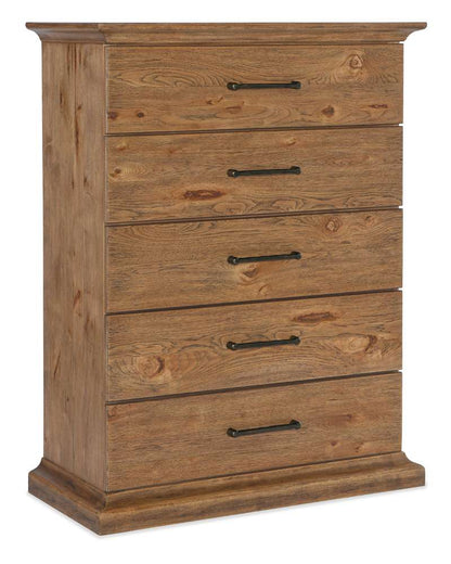 Hooker Furniture - Big Sky Five Drawer Chest - 6700-90110-80 veiw 1