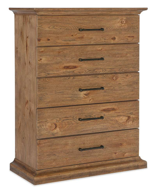 Hooker Furniture - Big Sky Five Drawer Chest - 6700-90110-80 veiw 1