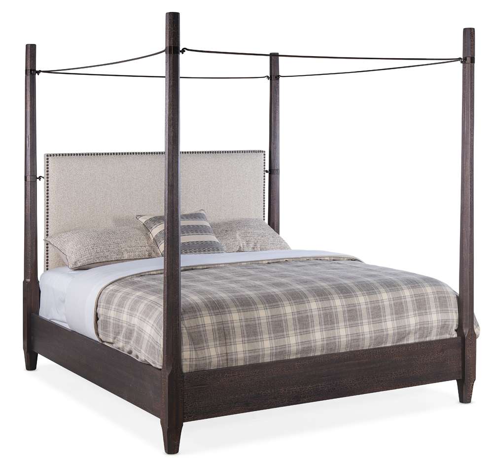 Hooker Furniture - Big Sky King Poster Bed w/canopy - 6700-90666-98 veiw 1