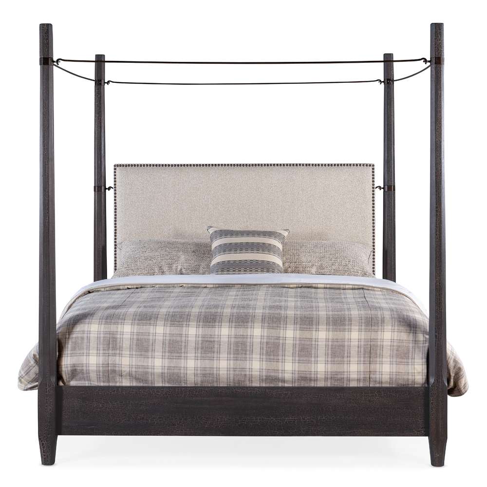 Hooker Furniture - Big Sky King Poster Bed w/canopy - 6700-90666-98 veiw 4
