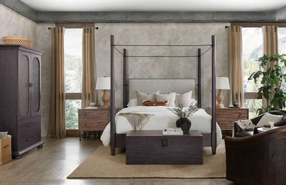 Hooker Furniture - Big Sky King Poster Bed w/canopy - 6700-90666-98 veiw 5