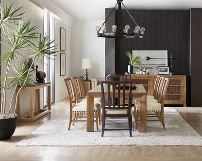 Hooker Furniture - Big Sky Leg Table w/1-24 in Leaf - 6700-75207-80 veiw 3