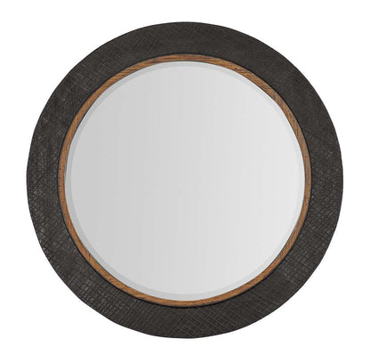 Hooker Furniture - Big Sky Round Accent Mirror - 6700-90008-99 veiw 1