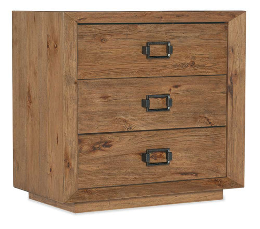 Hooker Furniture - Big Sky Three Drawer Nightstand - 6700-90015-80 veiw 1