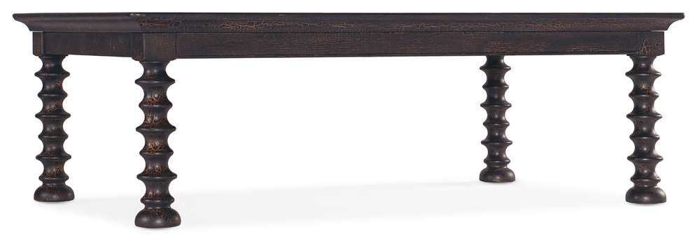 Hooker Furniture - Big Sky Turned Leg Cocktail Table - 6700-80310-98 veiw 1