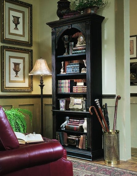 Hooker Furniture - Black Bookcase - 500-50-385 veiw 1