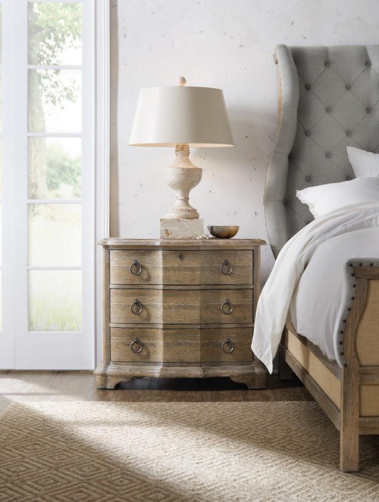 Hooker Furniture - Boheme Bastogne Three-Drawer Nightstand - 5750-90016-MWD veiw 4