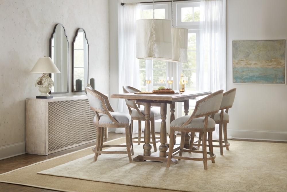 Hooker Furniture - Boheme Brasserie Friendship Table - 5750-75206-MWD veiw 5