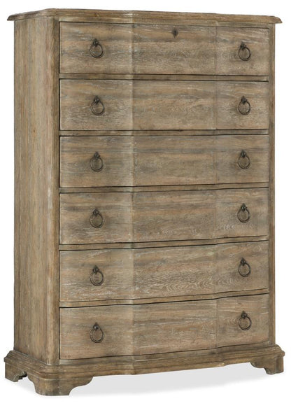 Hooker Furniture - Boheme Chimay Six-Drawer Chest - 5750-90010-MWD veiw 1