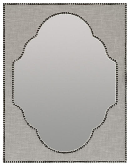 Hooker Furniture - Boheme Nourmand Linen Wrapped Mirror - 5750-90008-GRY veiw 1