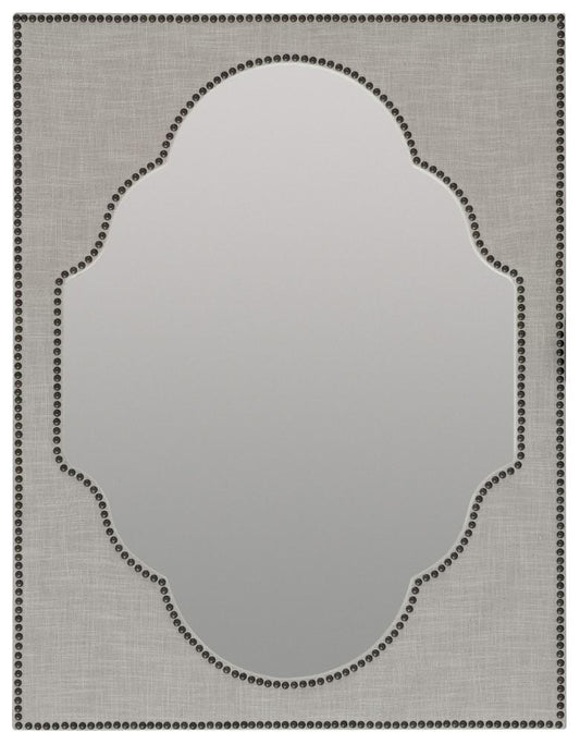 Hooker Furniture - Boheme Nourmand Linen Wrapped Mirror - 5750-90008-GRY veiw 1