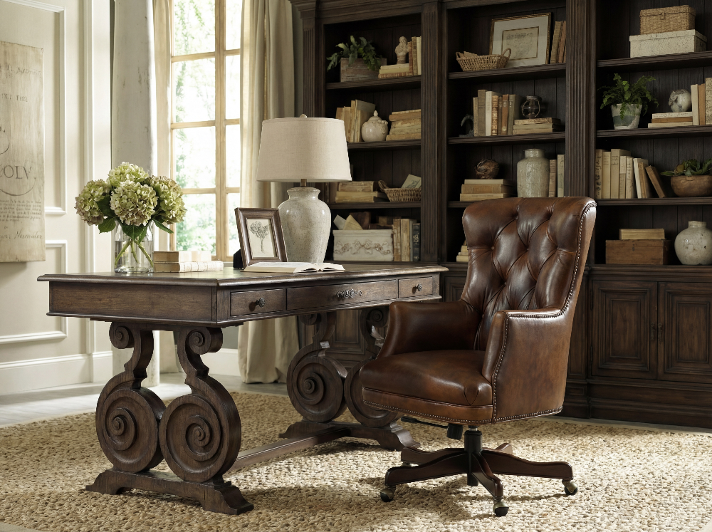Hooker Furniture - Bradley Executive Swivel Tilt Chair - EC436-087 view 2