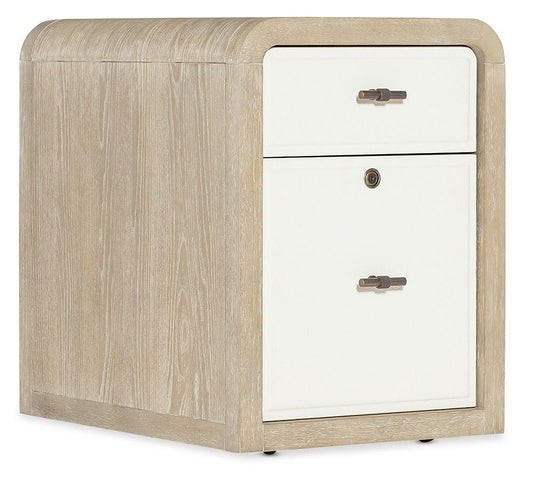 Hooker Furniture - Brixton Mobile File in Light Wood - 6022-10416-80 veiw 2
