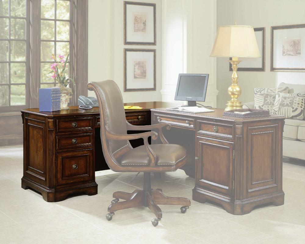 Hooker Furniture - Brookhaven Left Pedestal Desk - 281-10-468 veiw 1