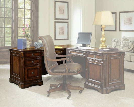 Hooker Furniture - Brookhaven Left Pedestal Desk - 281-10-468 veiw 1