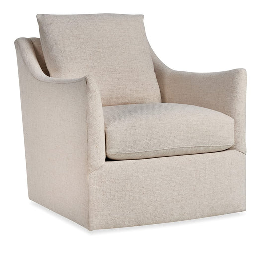 Hooker Furniture - Cade Swivel Chair in Oatmeal - HFCX-1626-009-400623-05 view 1