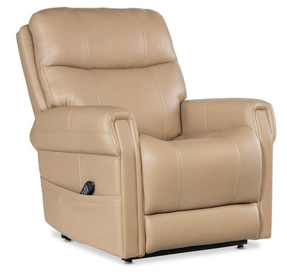 Hooker Furniture - Carroll Power Recliner with Power Headrest, Lumbar & Lift in Beige - RC603-PHLL4-082 veiw 2