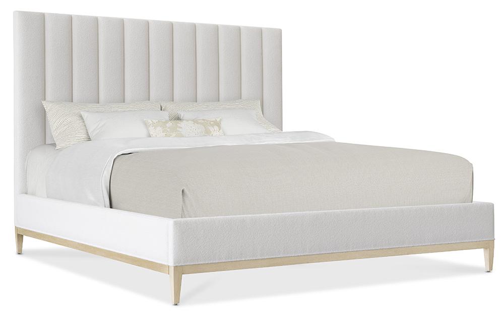 Hooker Furniture - Cascade King Upholstered Bed in White - 6120-90366-80 veiw 2