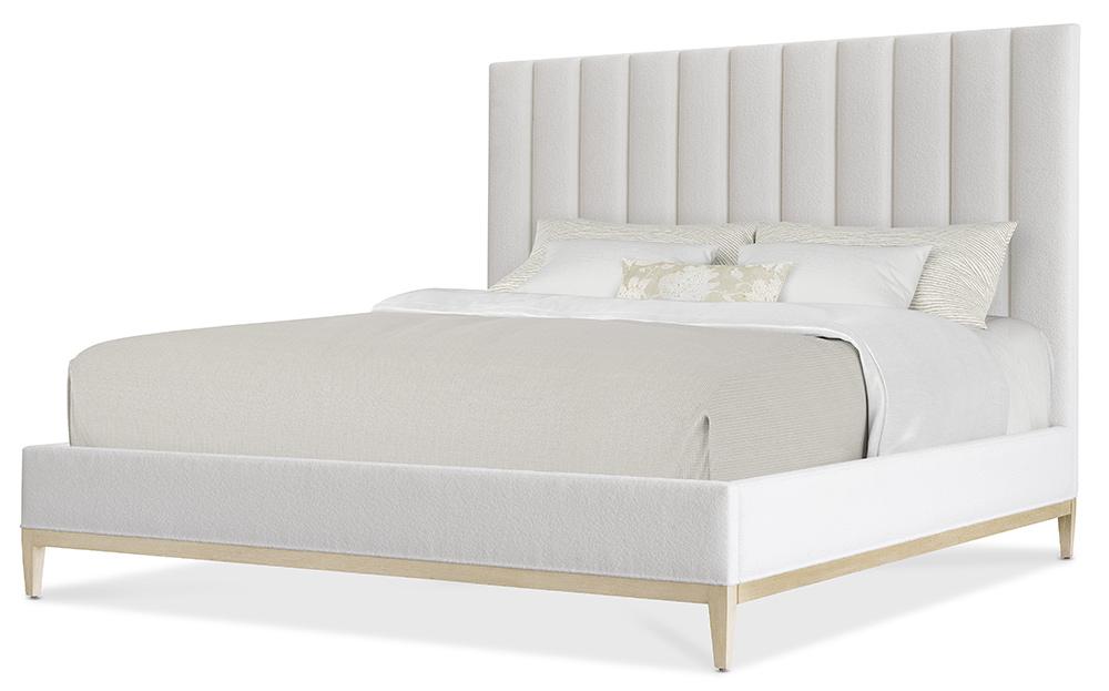 Hooker Furniture - Cascade King Upholstered Bed in White - 6120-90366-80 veiw 3