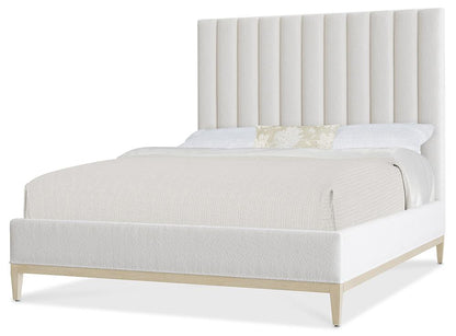 Hooker Furniture - Cascade Queen Upholstered Bed in White - 6120-90350-80 veiw 3