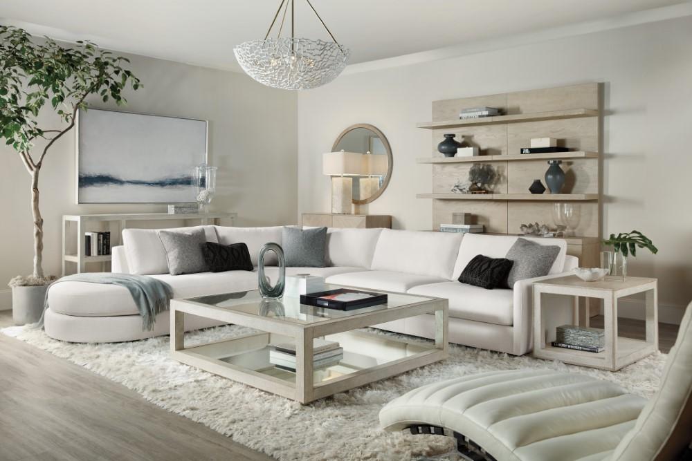 Hooker Furniture - Cascade Round Mirror - 6120-90007-05 veiw 4