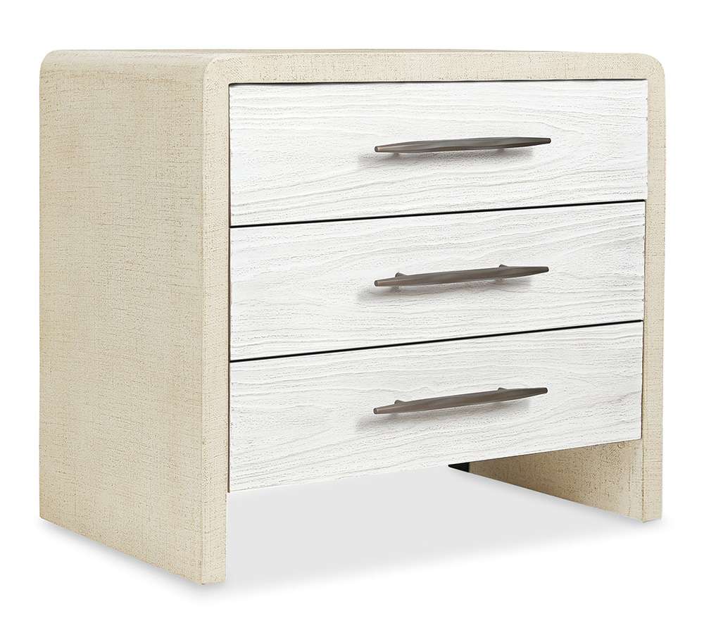 Hooker Furniture - Cascade Three-Drawer Nightstand - 6120-90116-05 veiw 1
