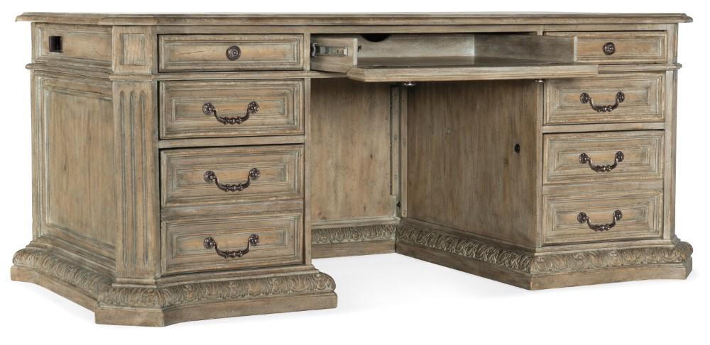 Hooker Furniture Castella Sleigh Bed - Thumbnail 4