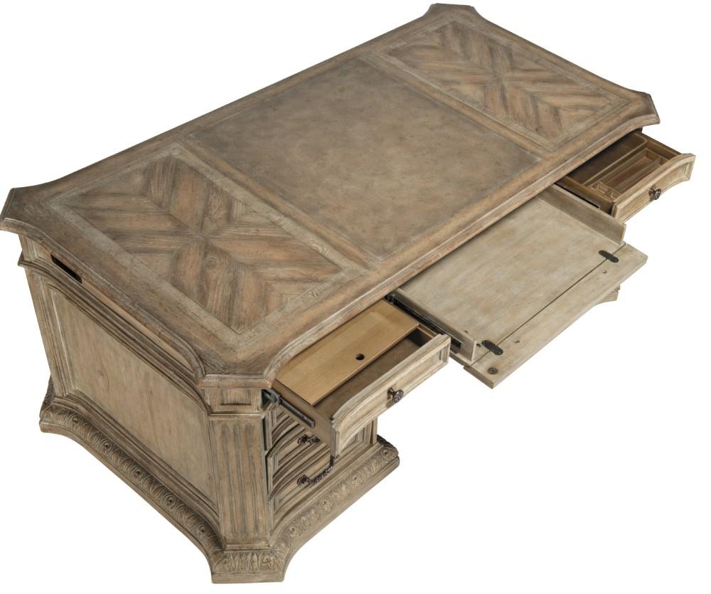 Hooker Furniture - Castella Executive Desk - 5878-10563-80 veiw 5