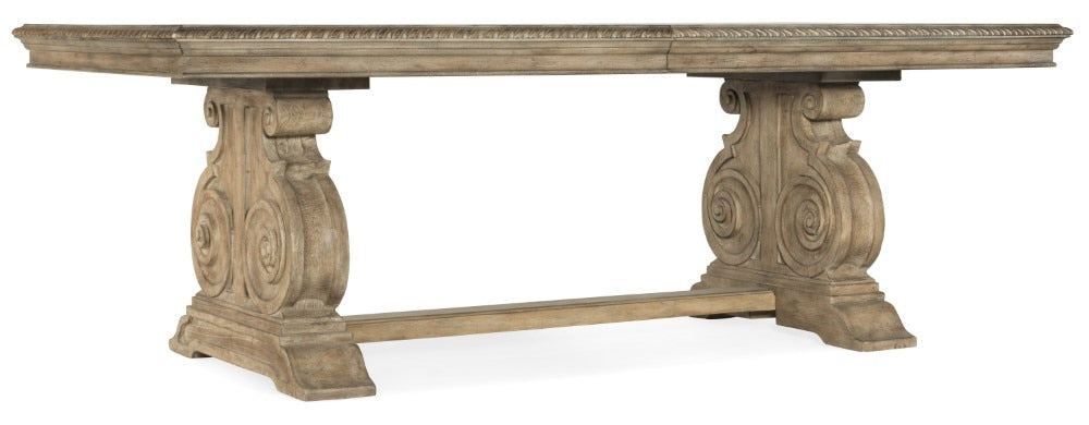 Hooker Furniture - Castella Rectangle Dining Table w/2-20in Leaves - 5878-75207-80 veiw 1