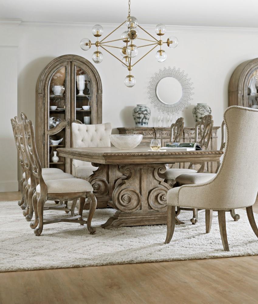 Hooker Furniture - Castella Tufted Dining Chair - 5878-75511-80 veiw 4