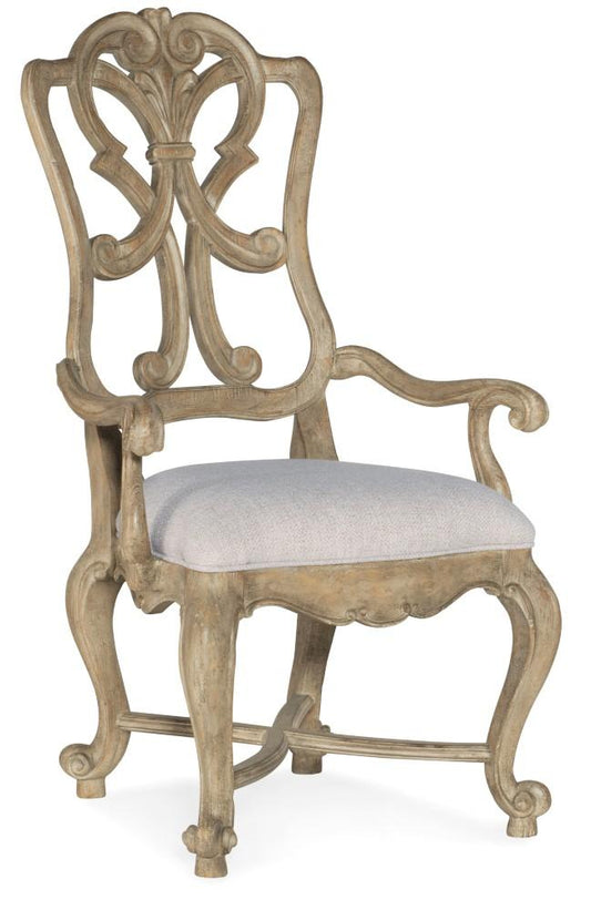 Hooker Furniture - Castella Wood Back Arm Chair - 5878-75401-80 veiw 1
