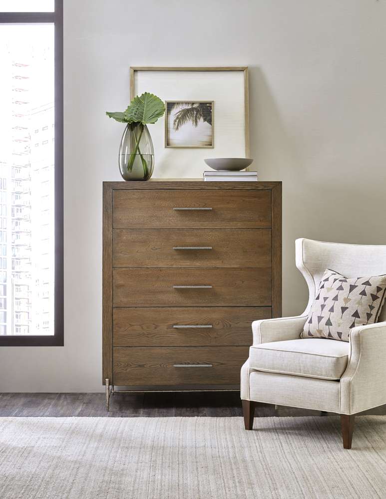 Hooker Furniture - Chapman Five-Drawer Chest - 6033-90110-85 veiw 2