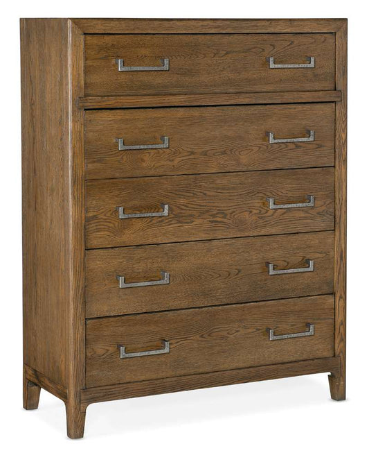 Hooker Furniture - Chapman Five-Drawer Chest - 6033-90010-85 veiw 1