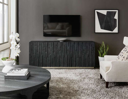 Hooker Furniture - Chapman Shou Sugi Ban Entertainment Console - 6033-55480-99 veiw 4