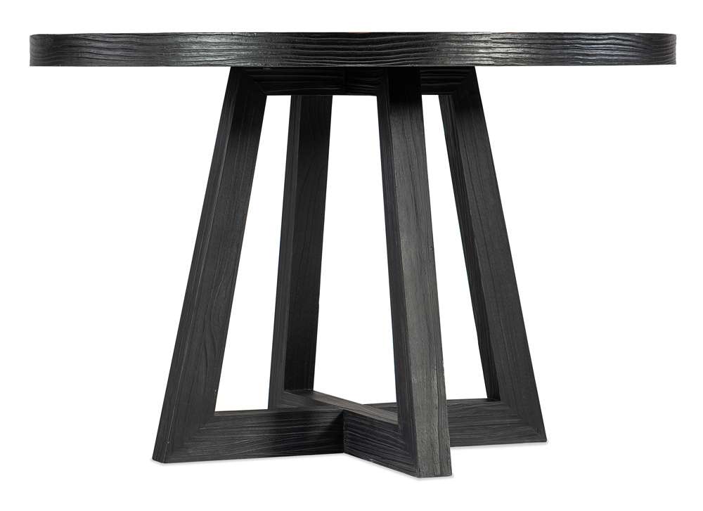 Hooker Furniture - Chapman Shou Sugi Ban Petite Round Dining Table - 6033-75201-99 veiw 1