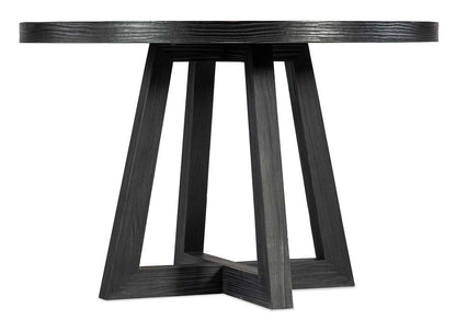 Hooker Furniture - Chapman Shou Sugi Ban Petite Round Dining Table - 6033-75201-99 veiw 1