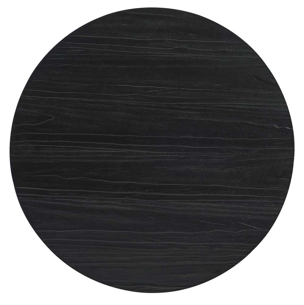 Hooker Furniture - Chapman Shou Sugi Ban Petite Round Dining Table - 6033-75201-99 veiw 3