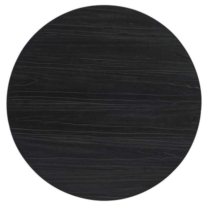 Hooker Furniture - Chapman Shou Sugi Ban Petite Round Dining Table - 6033-75201-99 veiw 3